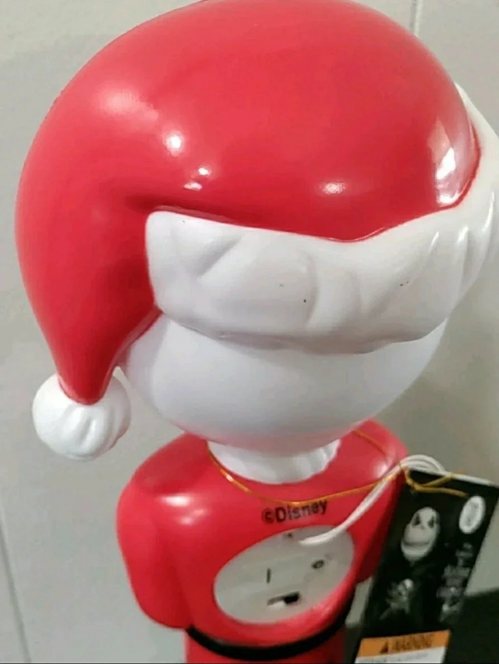 Jack Skellington as Santa - Nightmare Before Christmas Light-Up Blow Mold 14